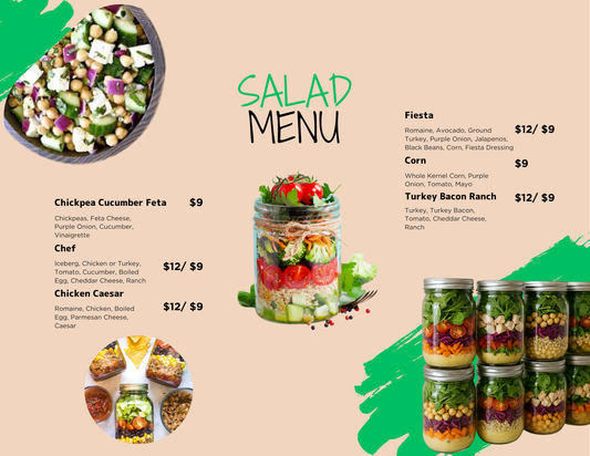 Tarros de ensalada