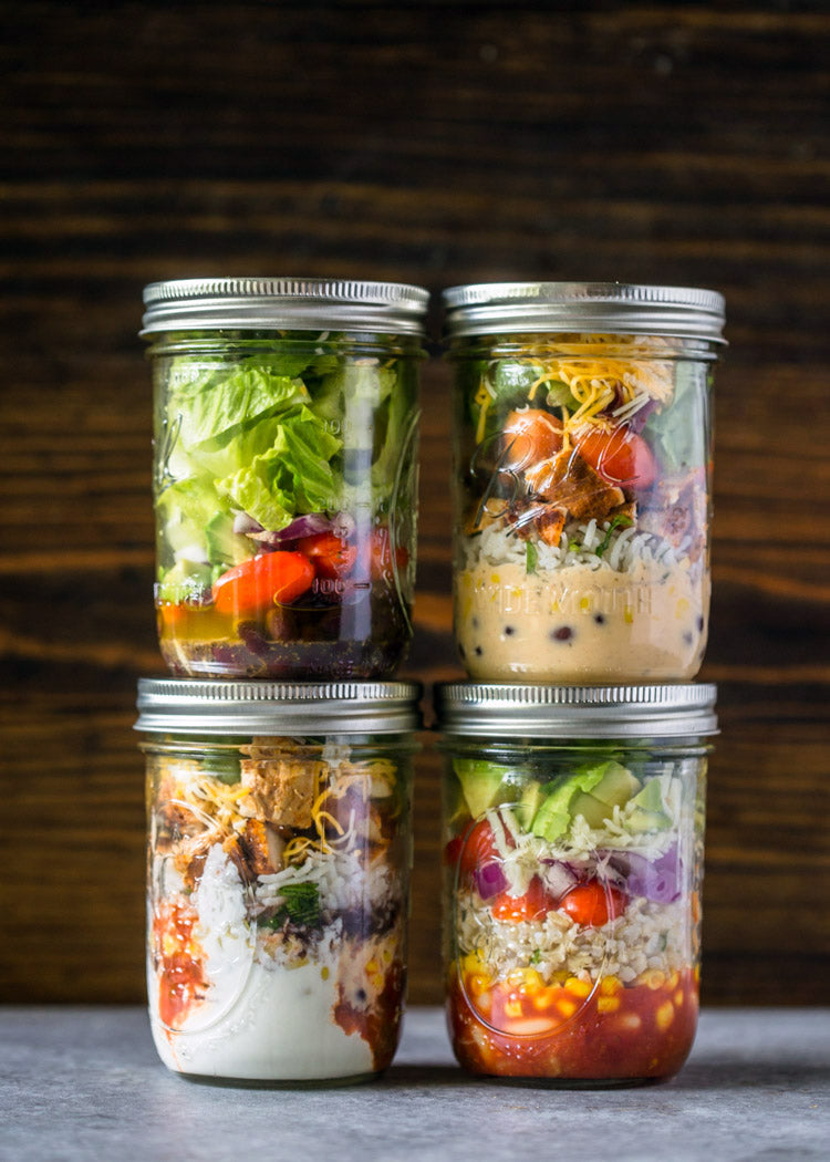 Tarros de ensalada