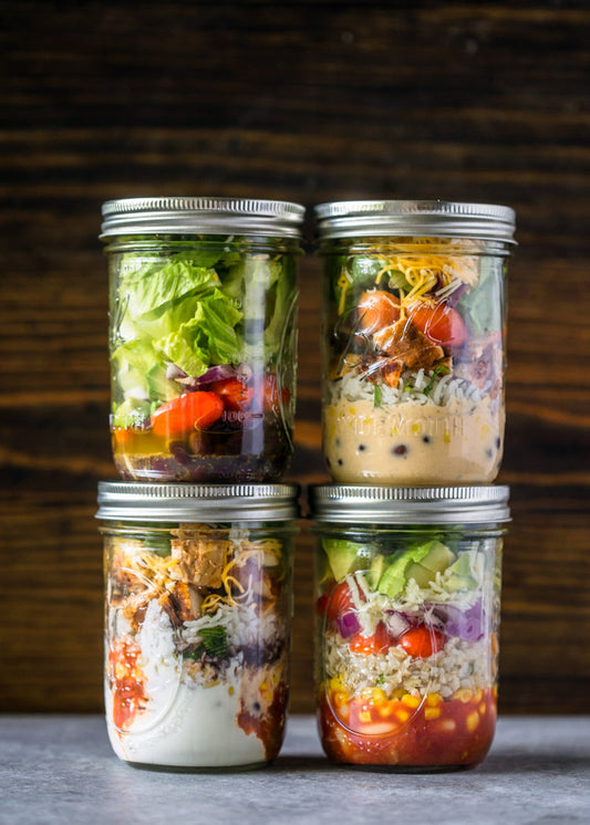 Tarros de ensalada