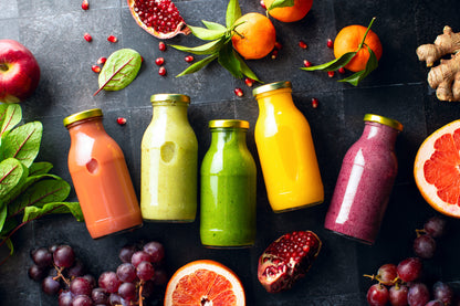 Tarro de jugo prensado en frío