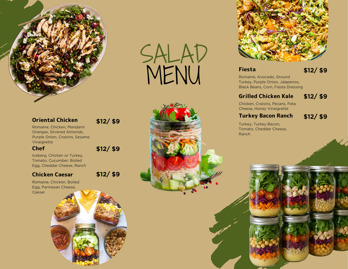 5 Juice + 5 Snack + 5 Meal Package